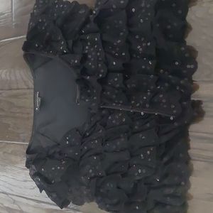 💫❣️MARK DOWN 💫❣️Black forever 21 bling top